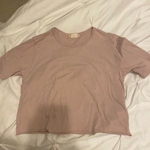 Pastel Pink Crop Top